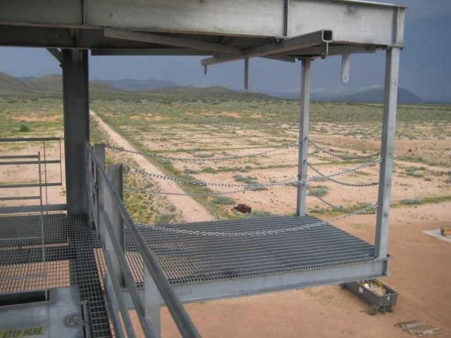 Fort Bliss Rappel Tower Deck